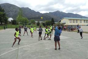 Als Handballvolontär in Südafrika