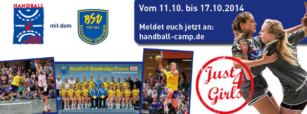 Handball-Ferieninternat Just4Girls feiert Premiere
